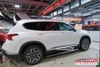 Phụ Kiện Bệ Bước Chân Cho Xe Hyundai Santafe 2021 - 2022 Chính Hãng