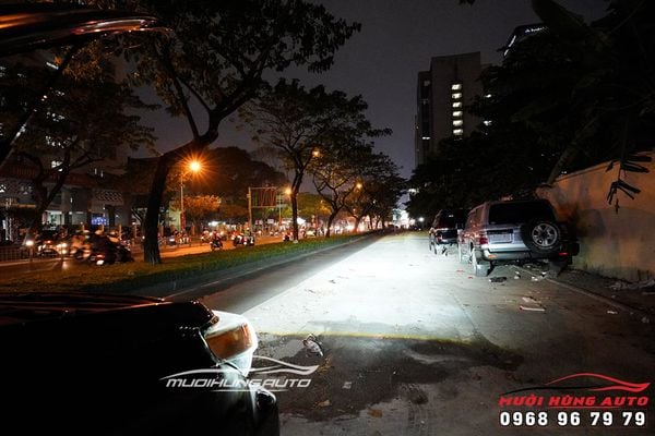 Độ Đèn Bi LED Osram Cho Xe Toyota Land Cruiser Cao Cấp (1 Cặp)