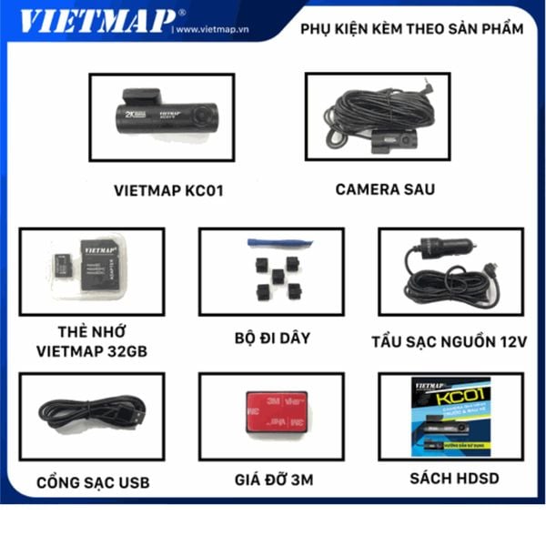 Camera Hành Trình Vietmap KC01
