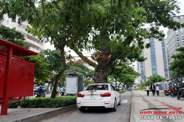 Độ Pô Akrapovic Thể Thao Cho Xe BMW 420i Mẫu Pô Đôi Chất Lượng