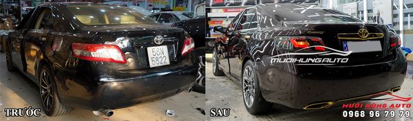 Dịch Vụ Độ Pô Mẫu Mer Sang Chảnh Cho Camry 2010 Tại TPHCM