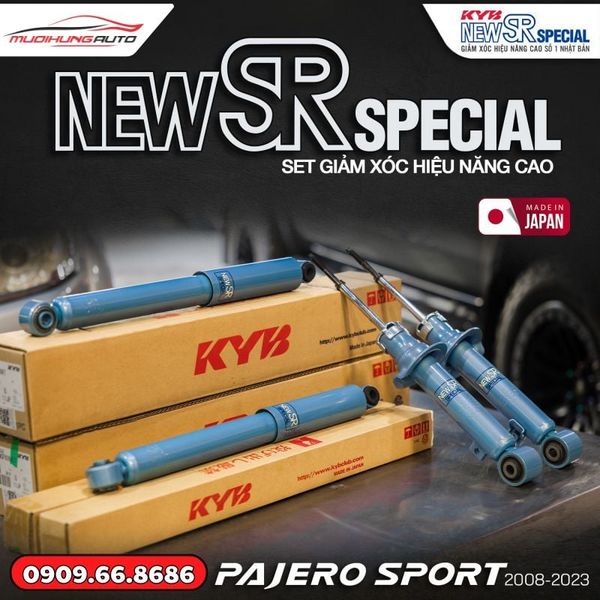 Bộ Phuộc Giảm Xóc KYB New SR Special Xe Pajero Sport