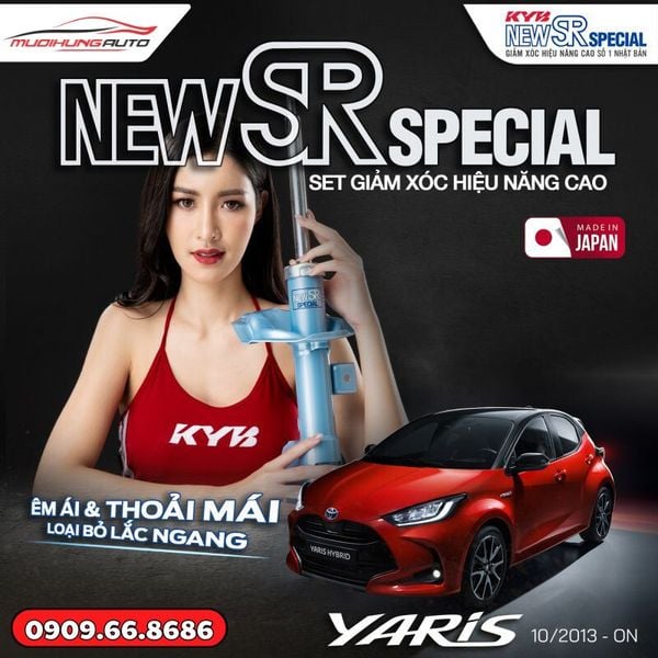 Bộ Phuộc Giảm Xóc KYB New SR Special Xe Toyota Yaris