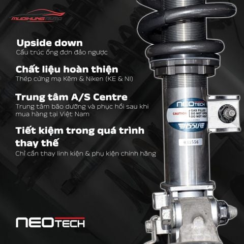 Bộ phuộc giảm xóc Neotech xe Kia Sorento