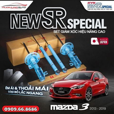 Bộ phuộc giảm xóc KYB New SR Special xe Mazda 3 2013-2019