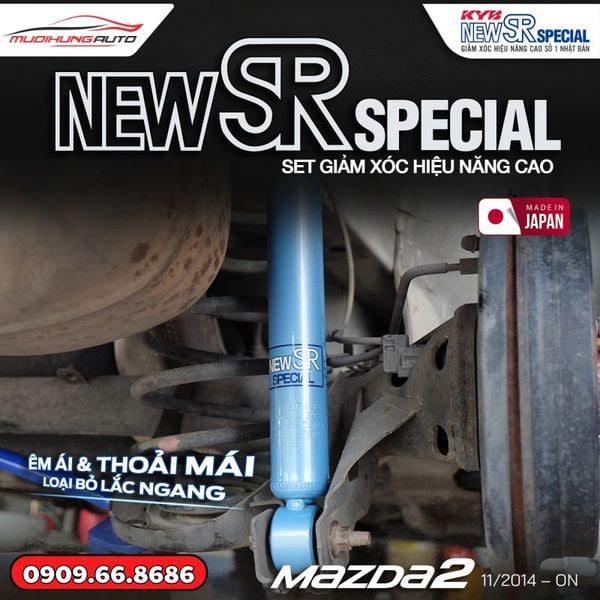 Bộ Phuộc Giảm Xóc KYB New SR Special Xe Mazda 2