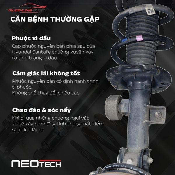 Bộ Phuộc Giảm Xóc Neotech Xe Kia Sorento