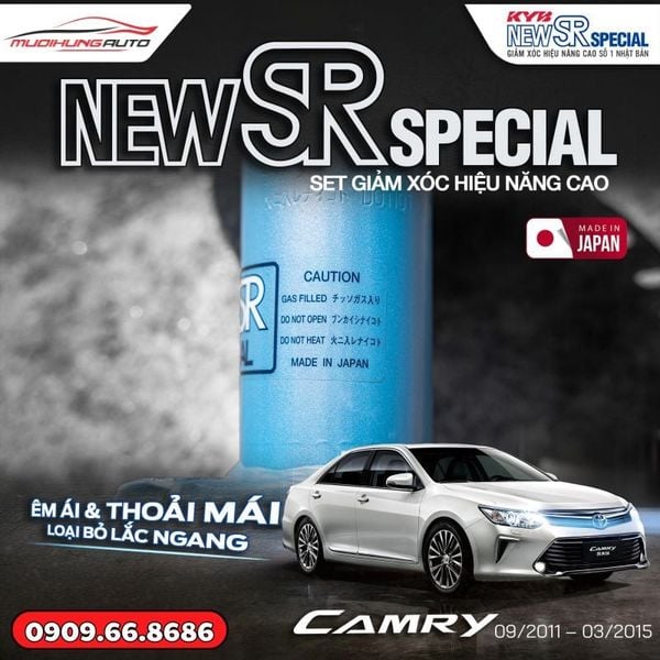 Bộ Phuộc Giảm Xóc KYB New SR Special Xe Toyota Camry 2011 - 2018