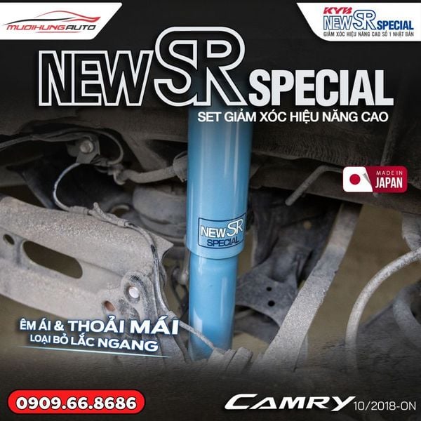 Bộ Phuộc Giảm Xóc KYB New SR Special Xe Toyota Camry 2018