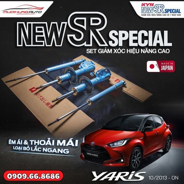 Bộ Phuộc Giảm Xóc KYB New SR Special Xe Toyota Yaris