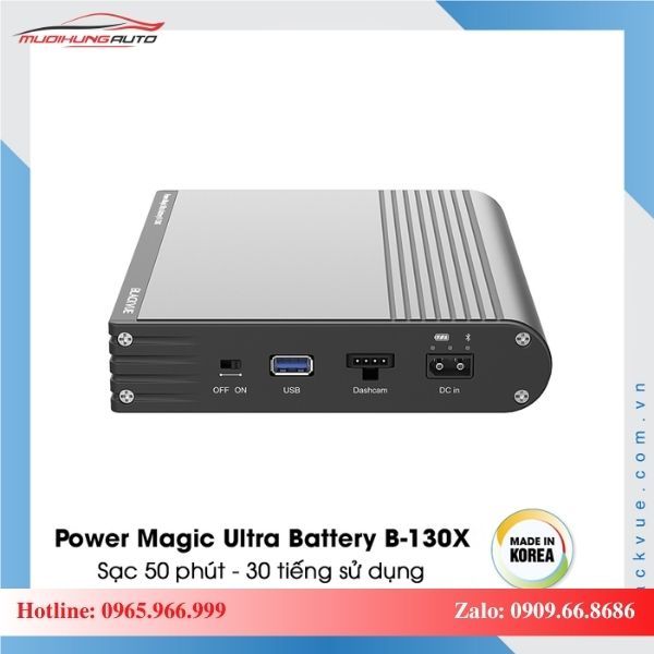 Pin Camera Hành Trình Power Magic Ultra B-130X