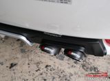 Độ Pô Akrapovic Đôi Thể Thao Xe Toyota Vios