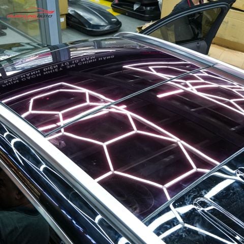 Dán phim PPF TPU SUNROOF cách nhiệt cửa sổ trời xe Mercedes GLC300 4Matic 2022