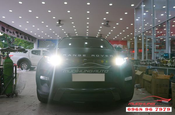 Range Rover Độ Bi Xenon Siêu Sáng Tại TPHCM