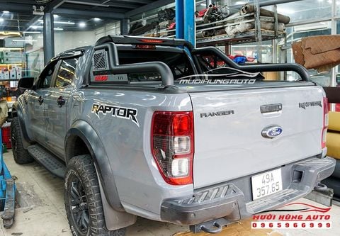 Ford Raptor Lên Thanh Thể Thao Offroad Và Nắp Thùng Cuộn Điện Bestwyll