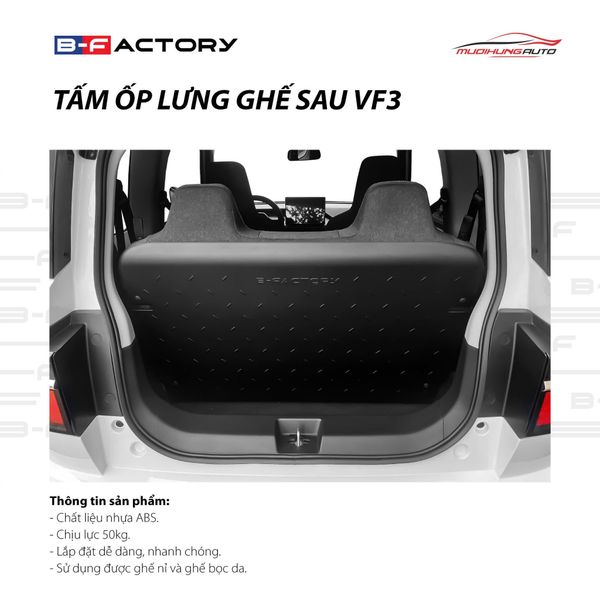 Tấm Ốp Lưng Ghế Sau Vinfast VF3 B-Factory