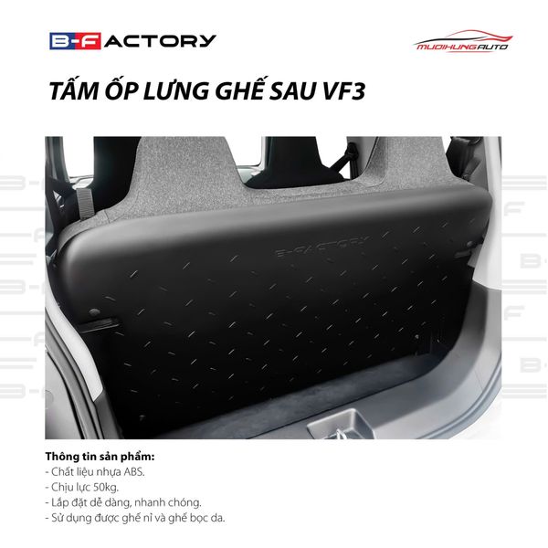 Tấm Ốp Lưng Ghế Sau Vinfast VF3 B-Factory