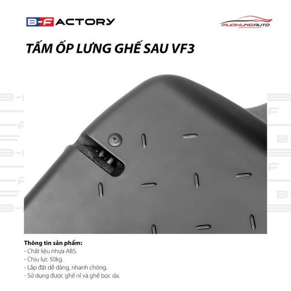 Tấm Ốp Lưng Ghế Sau Vinfast VF3 B-Factory