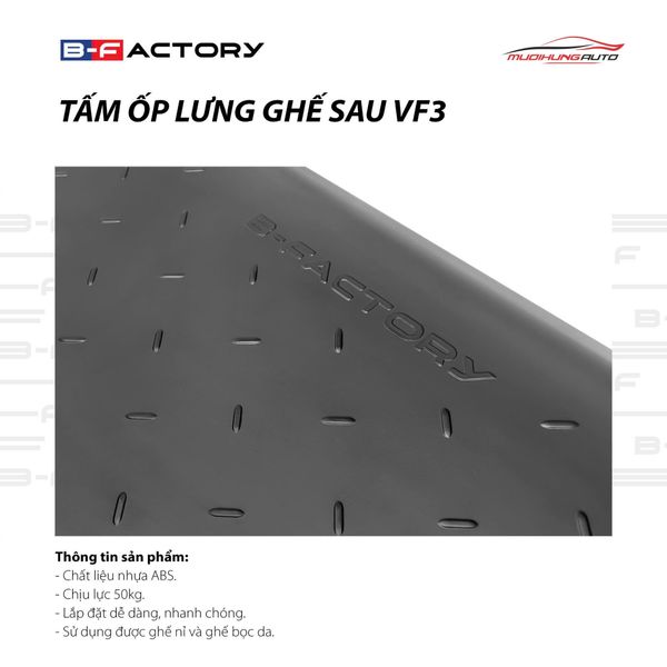 Tấm Ốp Lưng Ghế Sau Vinfast VF3 B-Factory