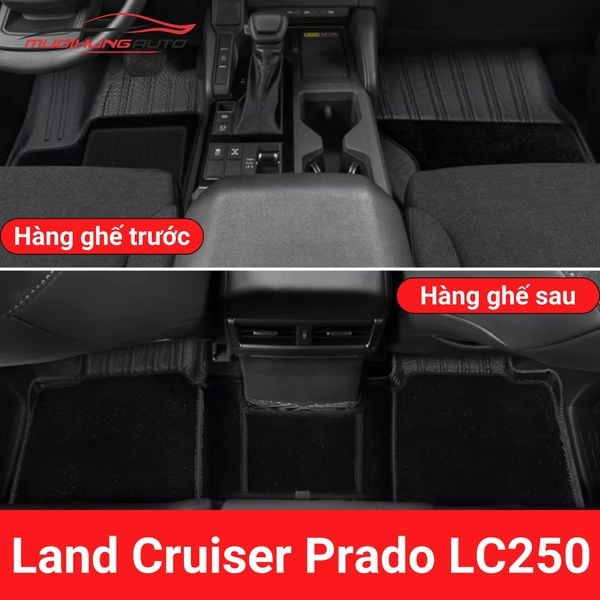 Thảm Lót Chân Ô Tô Toyota Land Cruiser Prado LC250 2025