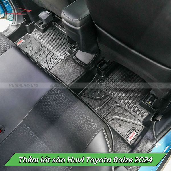 Thảm Lót Sàn Huvi Ô Tô Toyota Raize 2024