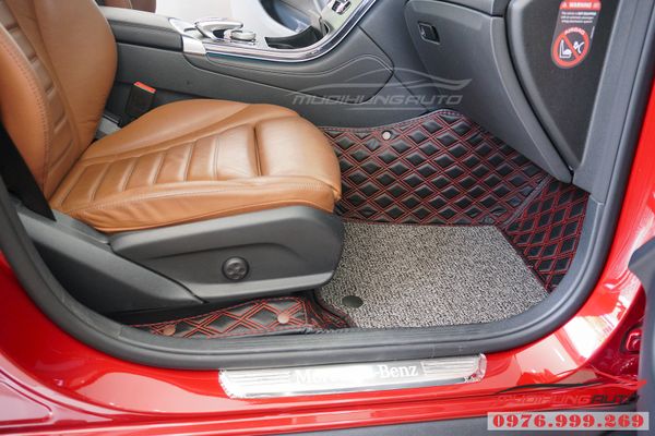 Thảm Lót Chân Theo Xe Mer GLC200 Cao Cấp