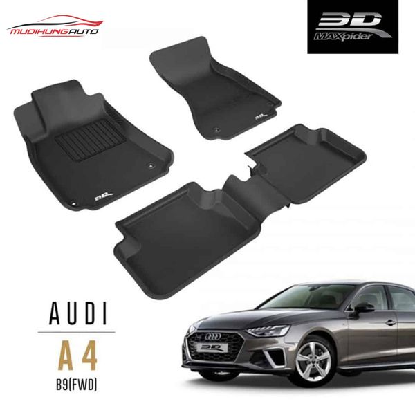 Thảm Lót Sàn 3D Kagu Maxpider Ô Tô Audi A4 [2017 - 2020]