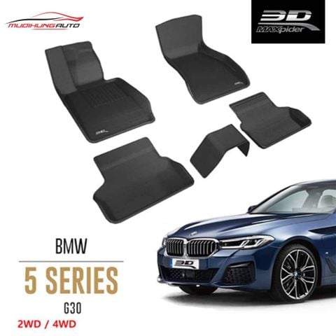 Thảm lót sàn 3D Kagu Maxpider ô tô BMW 5 Series G30 [2017 - nay]