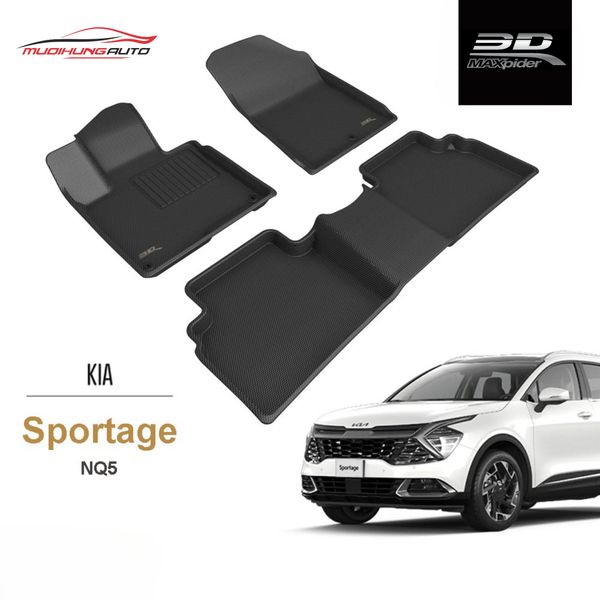 Thảm Lót Sàn 3D Kagu Maxpider Ô Tô Kia Sportage
