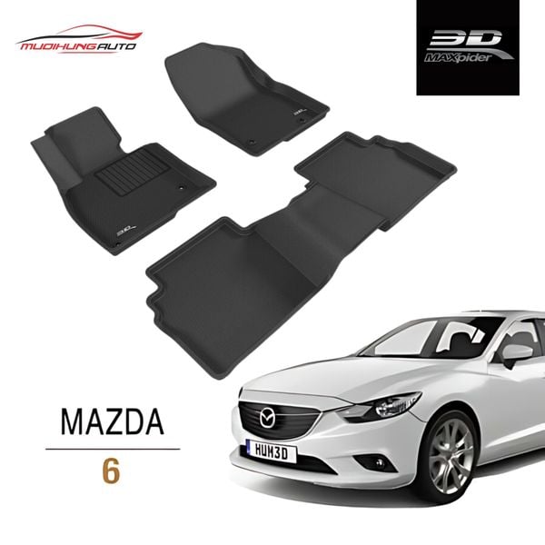 Thảm Lót Sàn 3D Kagu Maxpider Ô Tô Mazda 6 [2015 - 2021]
