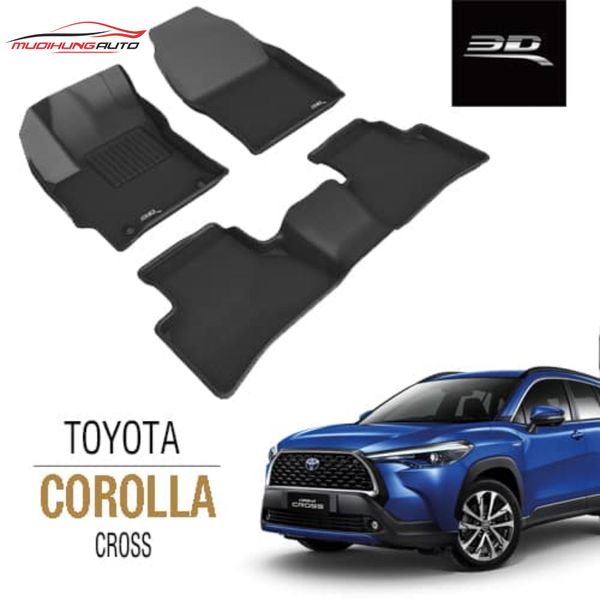 Thảm Lót Sàn 3D Kagu Maxpider Ô Tô Toyota Corolla Cross [2020 - 2021+]