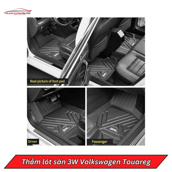 Thảm Lót Sàn 3W Ô Tô Volkswagen Touareg
