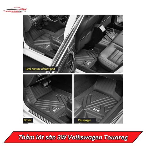 Thảm lót sàn 3W ô tô Volkswagen Touareg