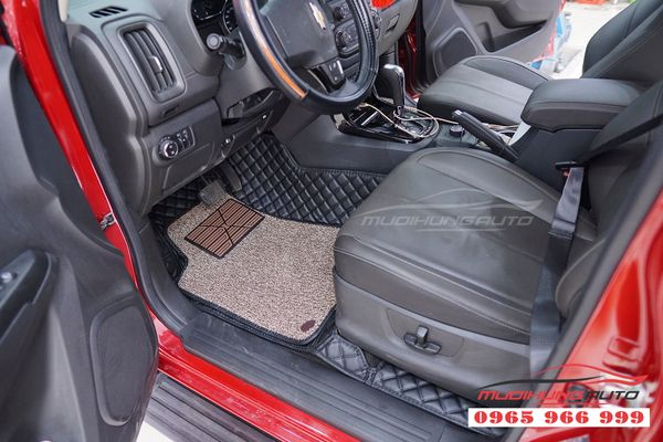Thảm Lót Sàn 6D Full Cốp Cao Cấp Xe Trailblazer