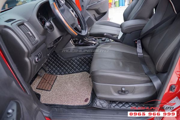 Thảm Lót Sàn 6D Full Cốp Cao Cấp Xe Trailblazer