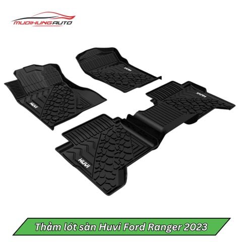 Thảm lót sàn Huvi ô tô Ford Ranger 2023