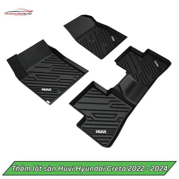 Thảm Lót Sàn Huvi Ô Tô Hyundai Creta 2022 - 2024