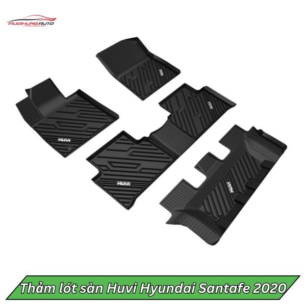 Thảm Lót Sàn Huvi Ô Tô Hyundai Santafe 2020