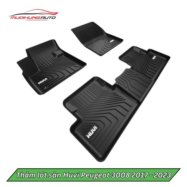 Thảm Lót Sàn Huvi Ô Tô Peugeot 3008 2017 - 2023