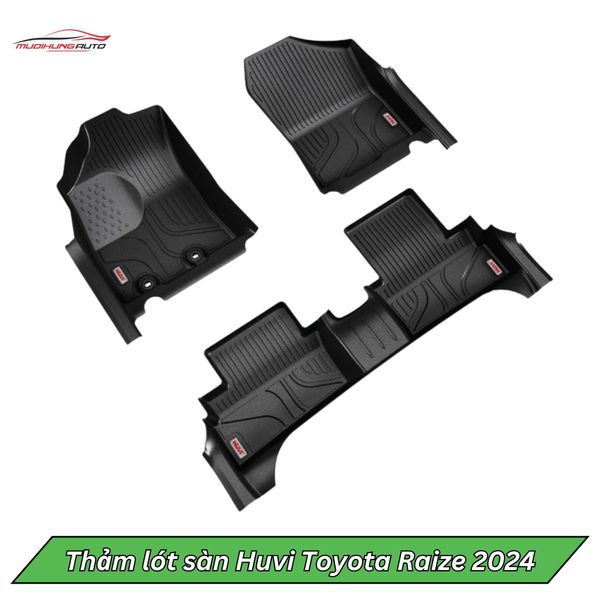 Thảm Lót Sàn Huvi Ô Tô Toyota Raize 2024