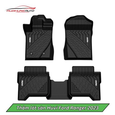 Thảm lót sàn Huvi ô tô Ford Ranger 2023