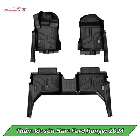 Thảm lót sàn Huvi ô tô Ford Ranger 2024