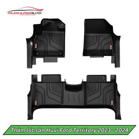 Thảm lót sàn Huvi ô tô Ford Territory 2023 - 2024
