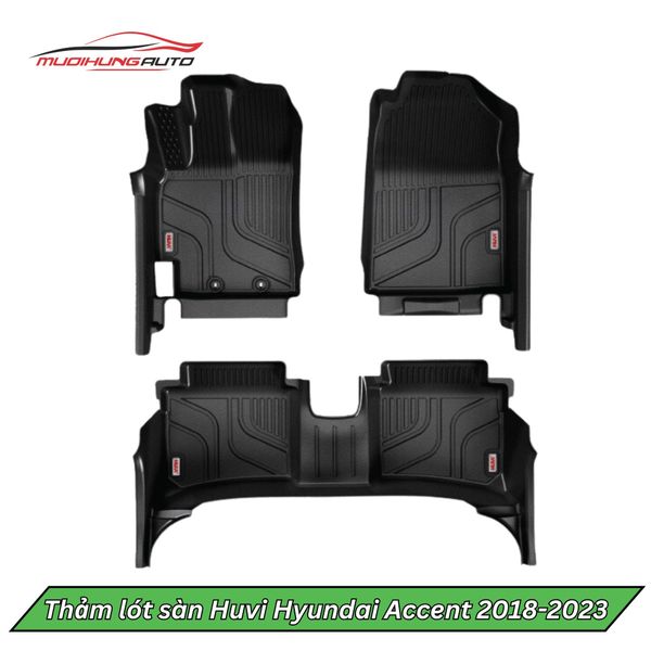 Thảm Lót Sàn Huvi Ô Tô Hyundai Accent 2018 - 2023