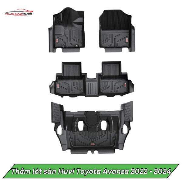 Thảm Lót Sàn Huvi Ô Tô Toyota Avanza 2022 - 2024
