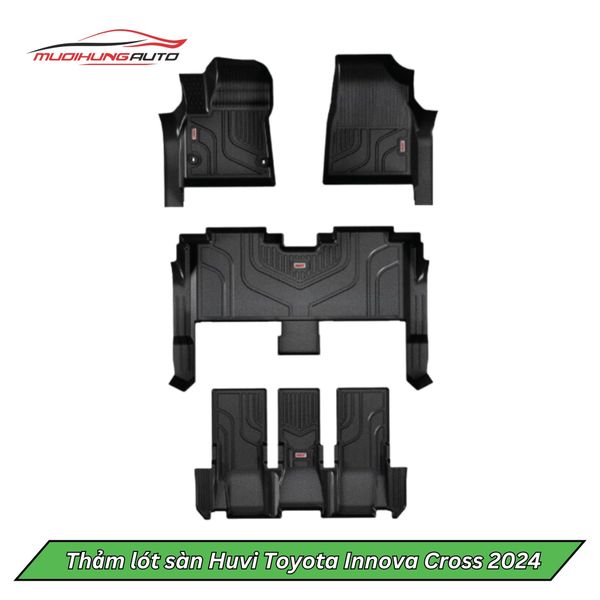 Thảm Lót Sàn Huvi Ô Tô Toyota Innova Cross 2024