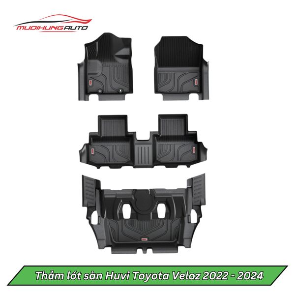 Thảm Lót Sàn Huvi Ô Tô Toyota Veloz 2022 - 2024