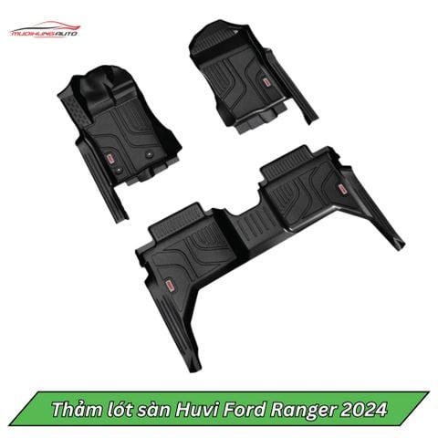 Thảm lót sàn Huvi ô tô Ford Ranger 2024