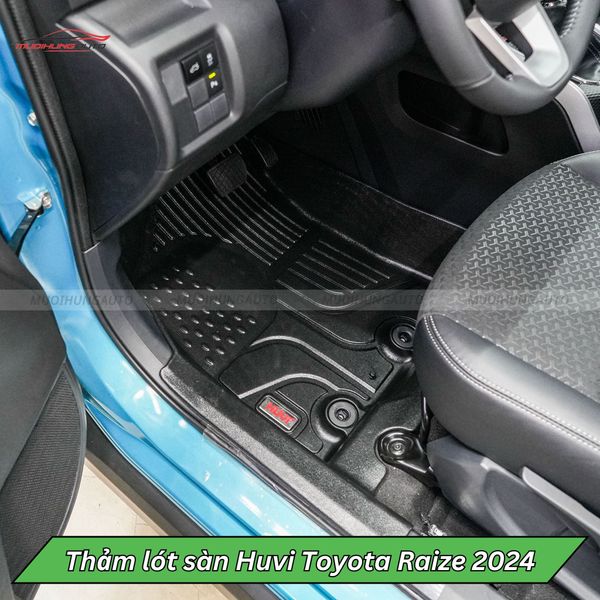 Thảm Lót Sàn Huvi Ô Tô Toyota Raize 2024