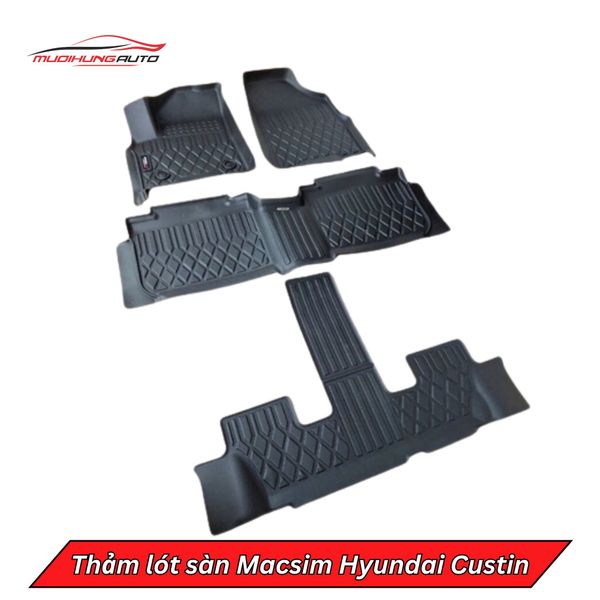 Thảm Lót Sàn Macsim Ô Tô Hyundai Custin
